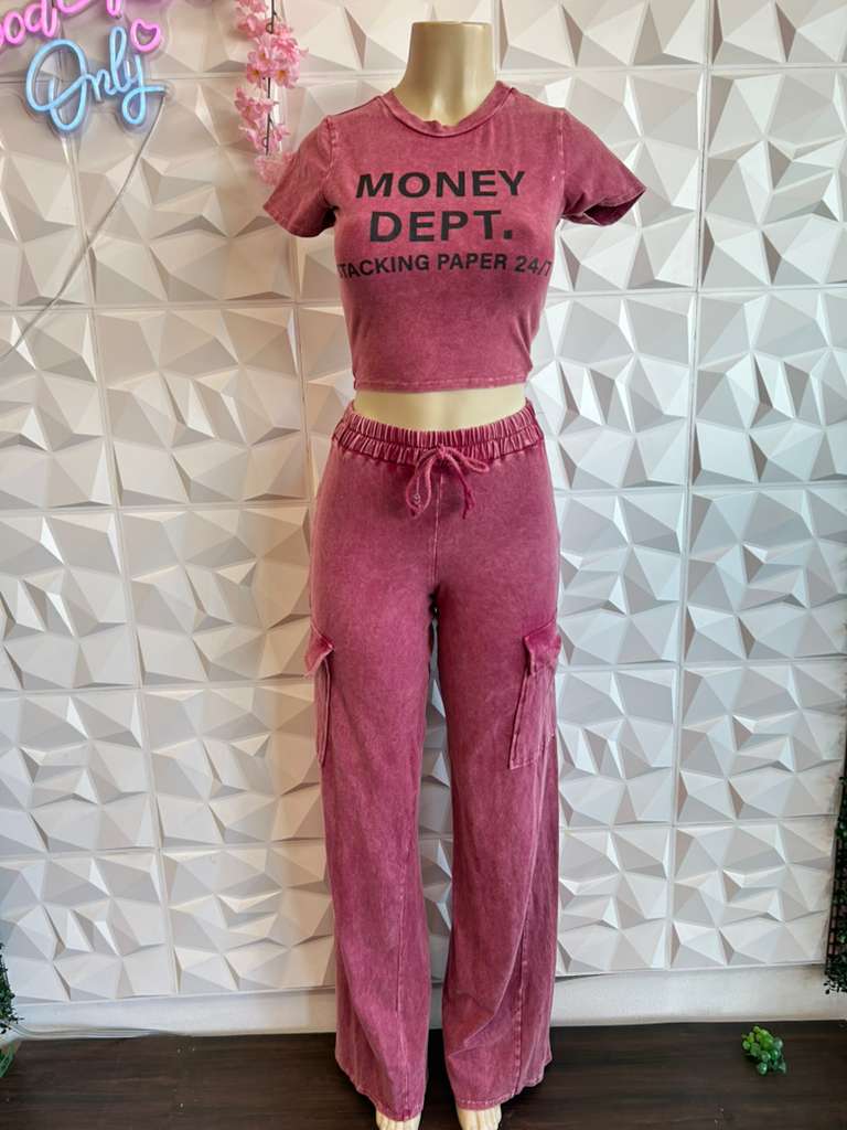 Mineral Wash 'Money Dept' Cargo Set