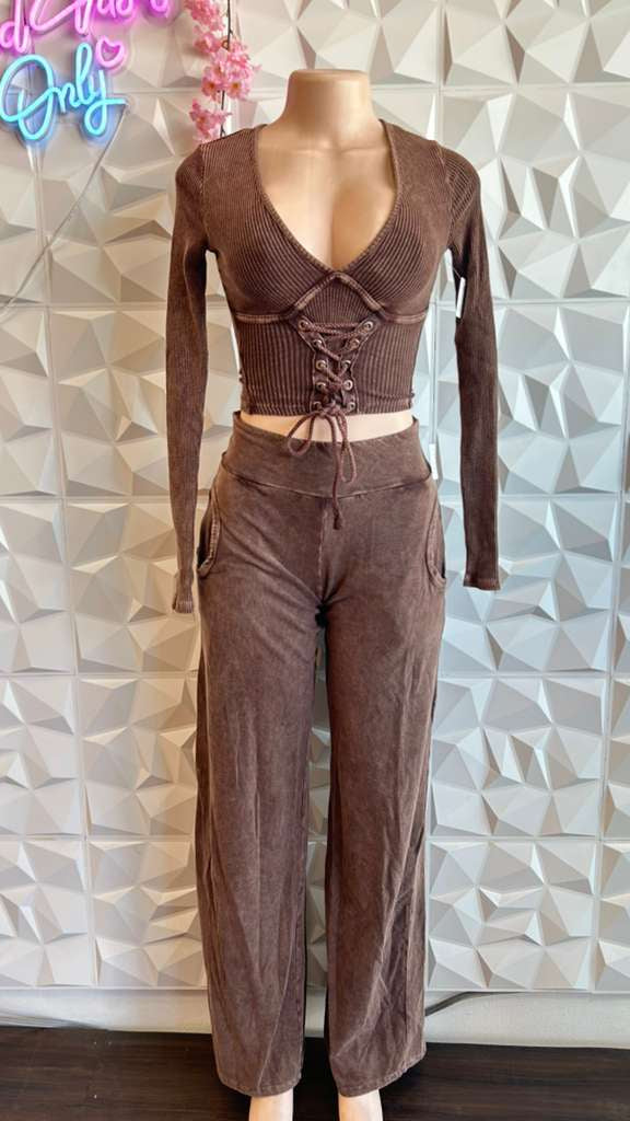 Edgy Knit Lounge Set