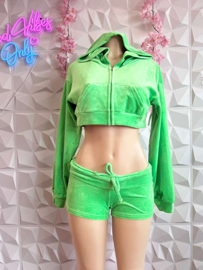 Velvet Vibe Short Set