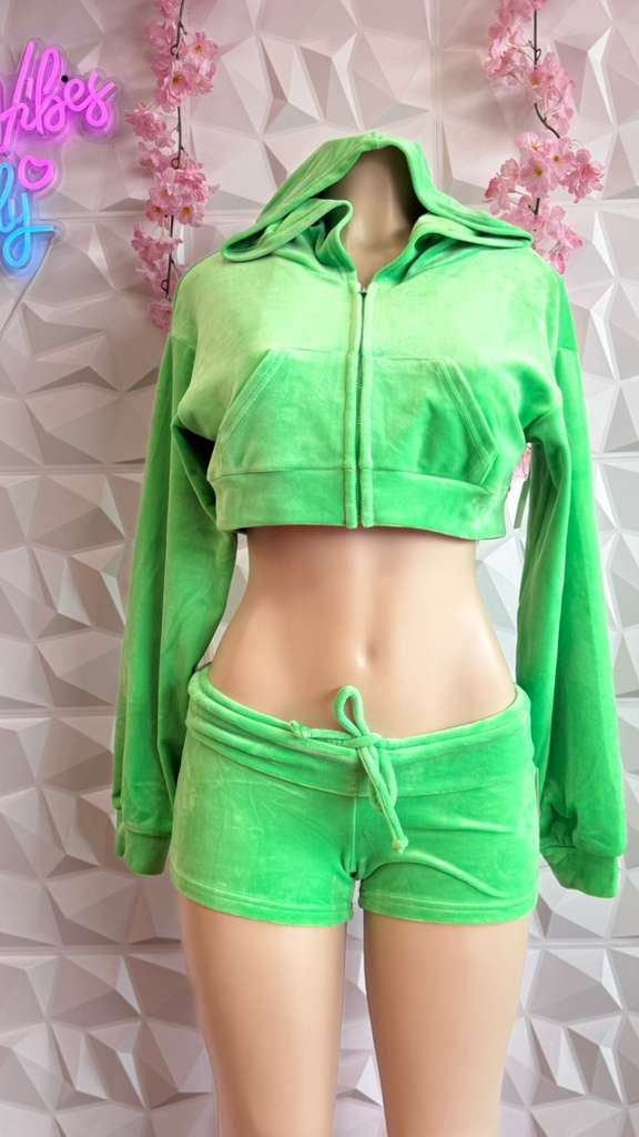 Velvet Vibe Short Set