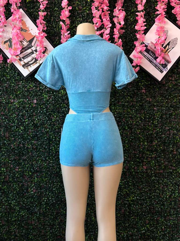 Casual Chic Ribbed Two-Piece Set