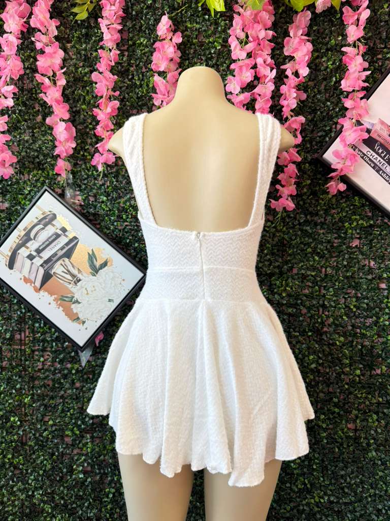 The Little White Corset Dress