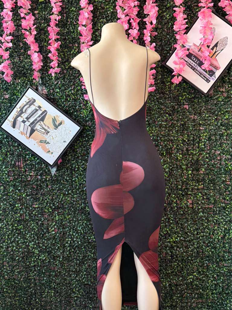 The Night Orchid Dress