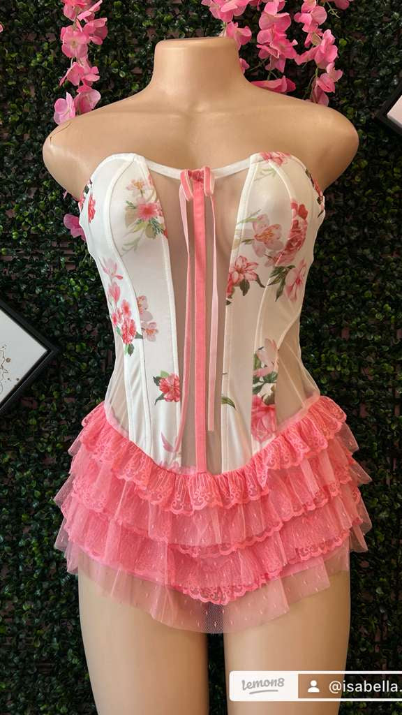 Floral Corset