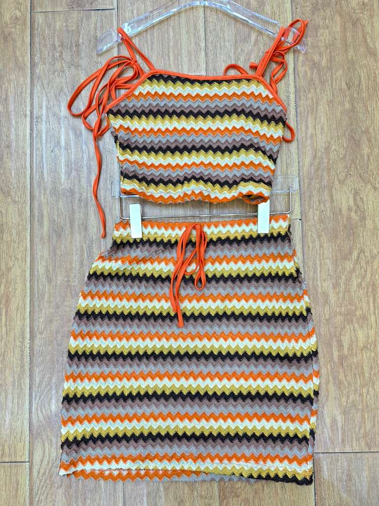 Retro Zig-Zag Co-Ord