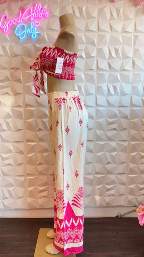 Fuchsia Flora Palazzo Duo