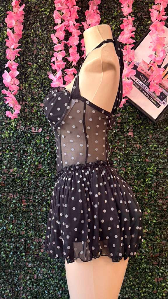The Retro Polka Dot Dress