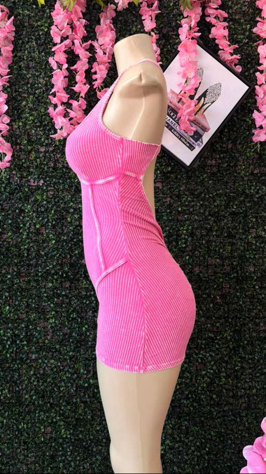 Daydreamer Ribbed Knit Romper