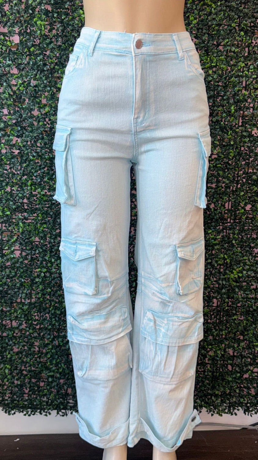 URBAN EDGE CARGO JEANS