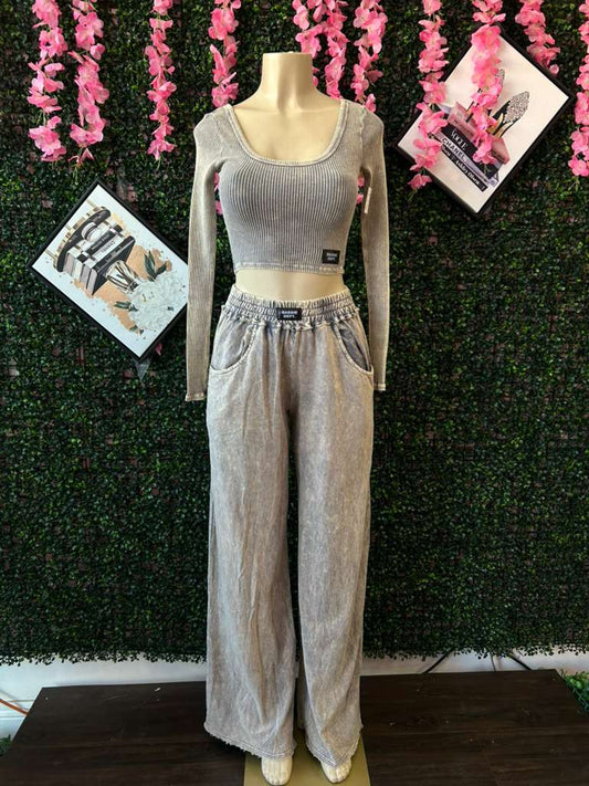 Stone-Washed Lounge Set