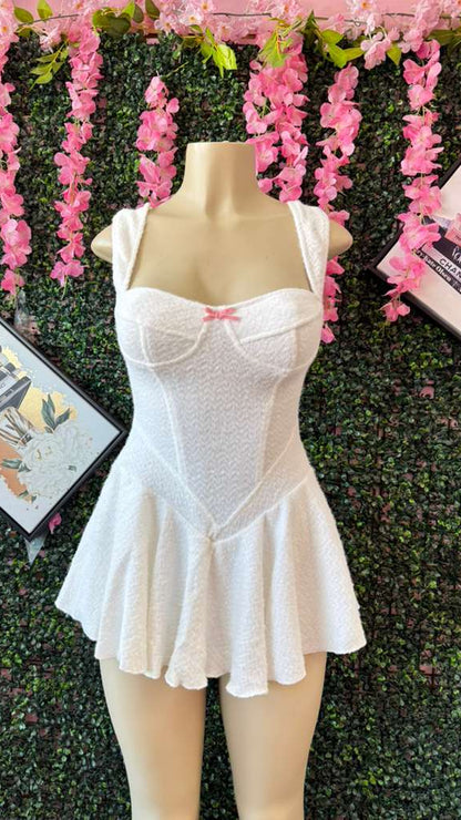 The Little White Corset Dress