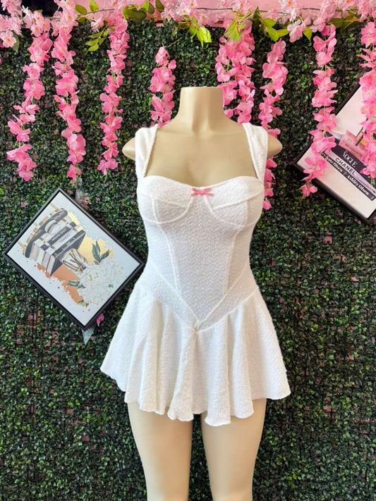 The Little White Corset Dress