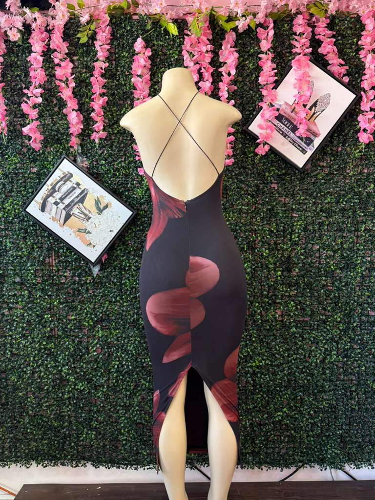 The Night Orchid Dress