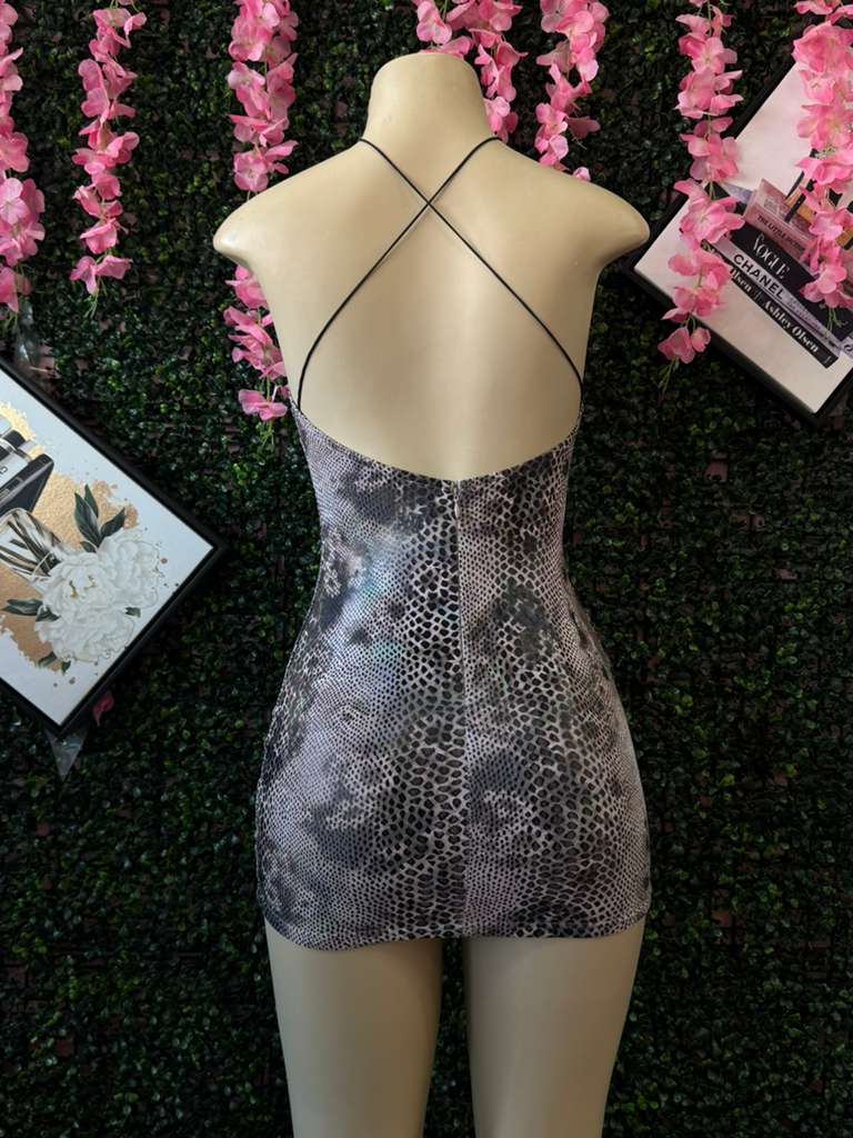 Serpent Strap Dress