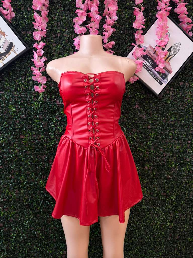 Cherry Blossom Corset Dress