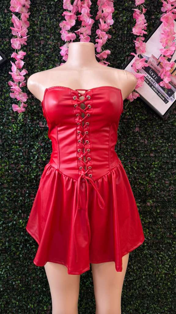 Cherry Blossom Corset Dress