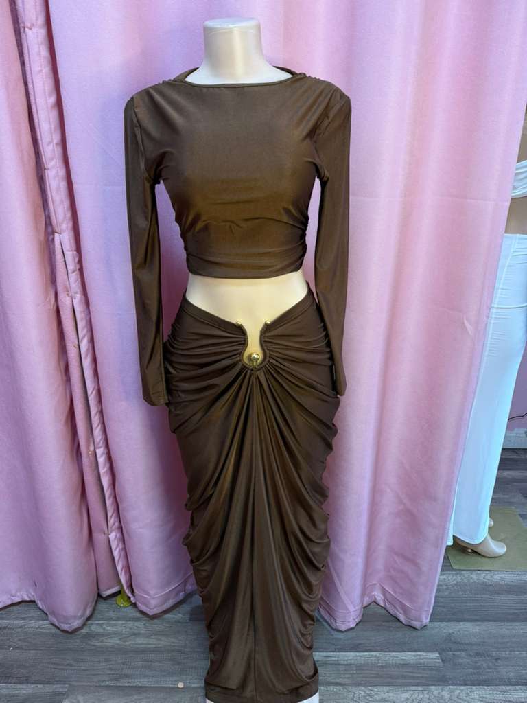 Chocolate Draped Goddess Set