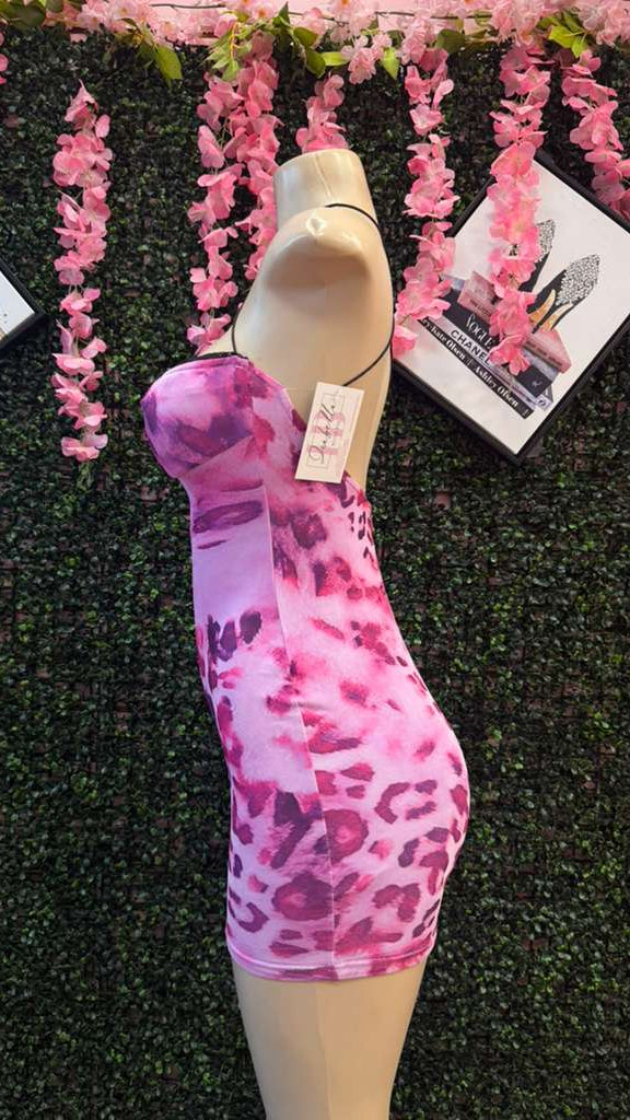 Bubblegum Leopard Mini