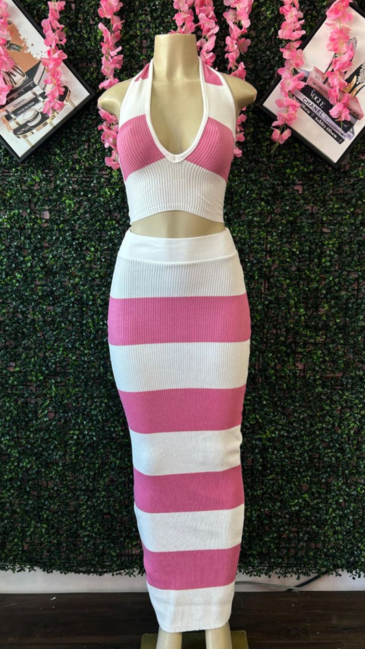 The Candy Stripes Maxi Set