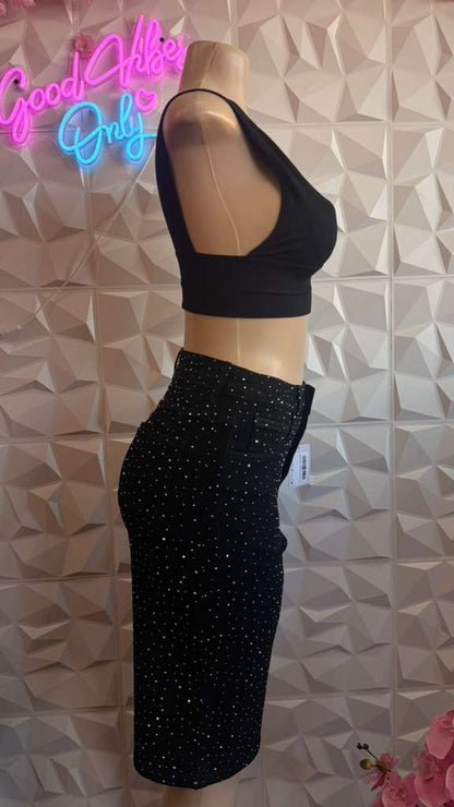 Starry Night Bermuda Shorts