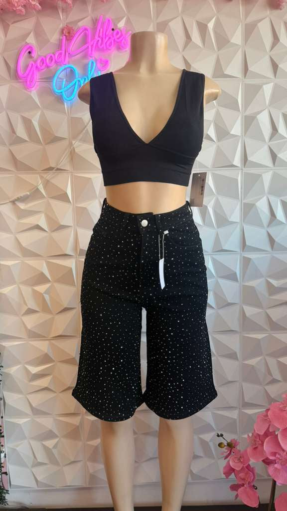 Starry Night Bermuda Shorts