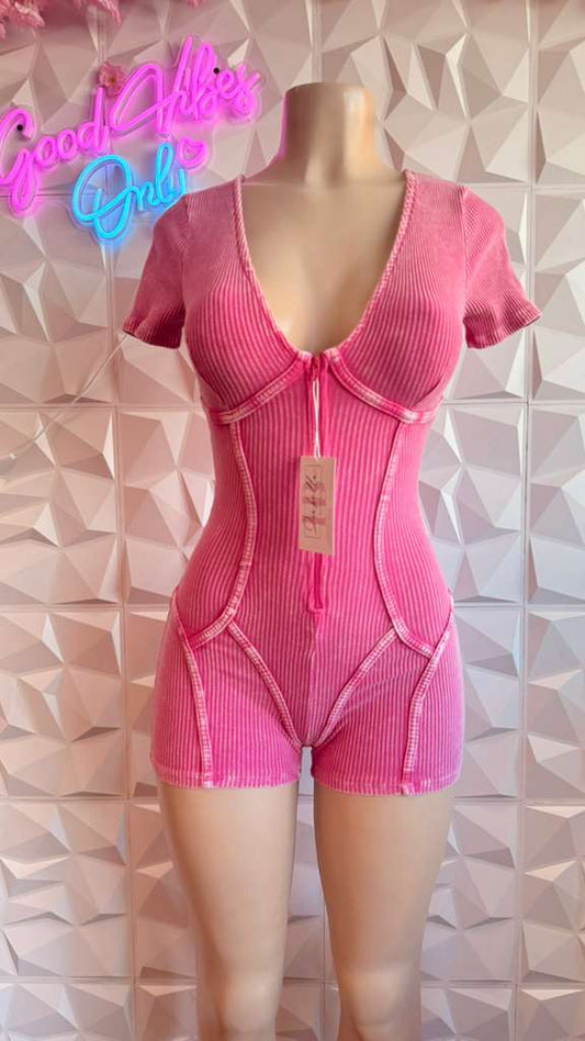 "Curve-Define" Ribbed Onesie