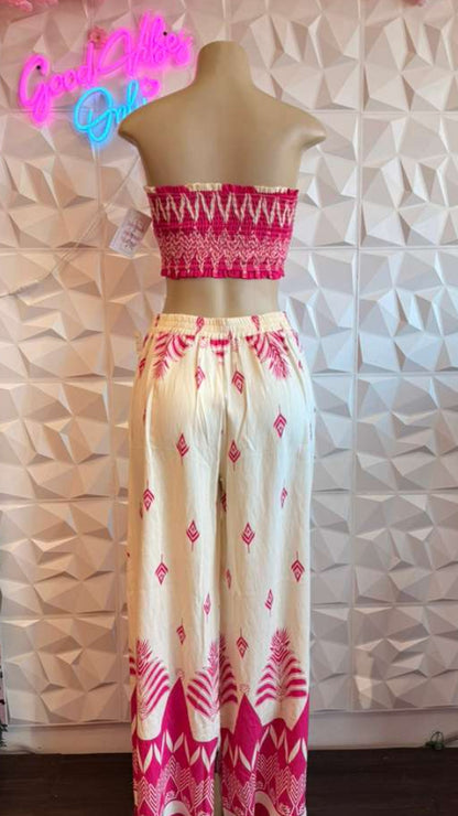 Fuchsia Flora Palazzo Duo