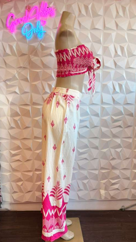 Fuchsia Flora Palazzo Duo