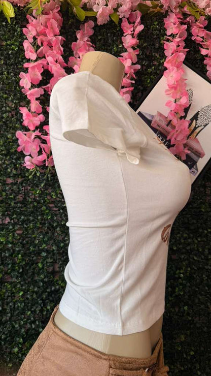 Southern Roots Vintage-Style Baby Tee