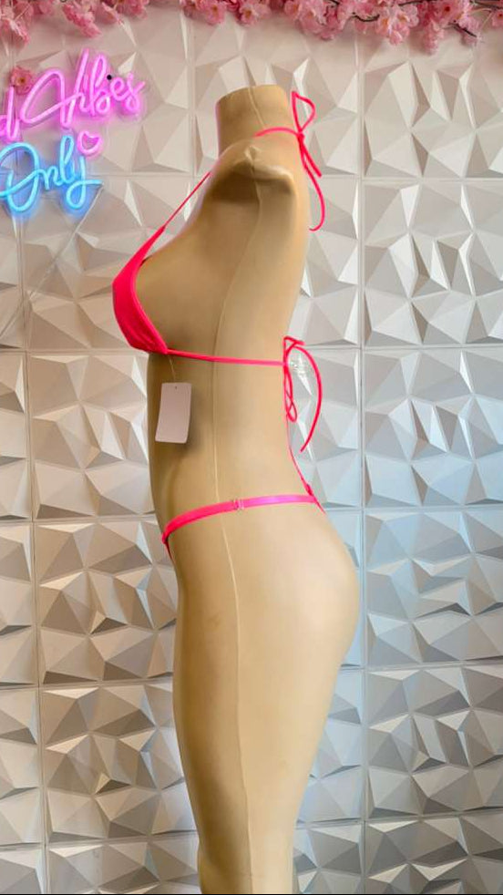 The Electric Pink Bunny Bikini