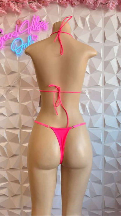 The Electric Pink Bunny Bikini