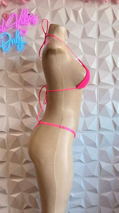 The Electric Pink Bunny Bikini
