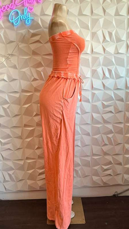 Papaya Punch Jumpsuit