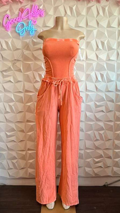 Papaya Punch Jumpsuit