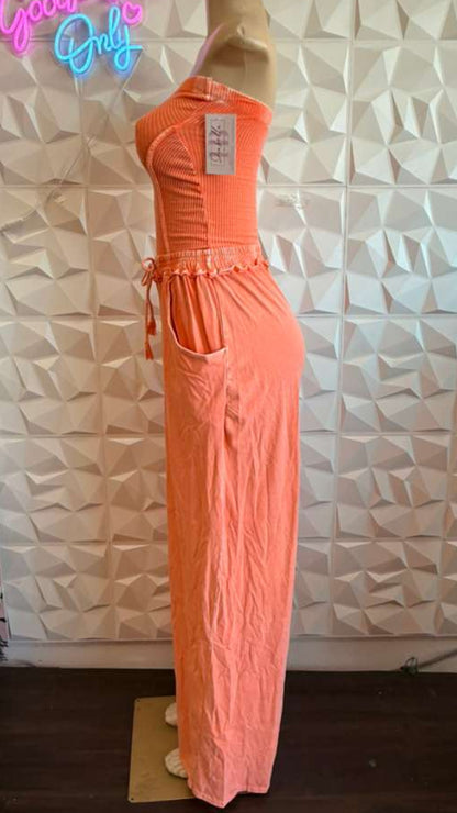 Papaya Punch Jumpsuit