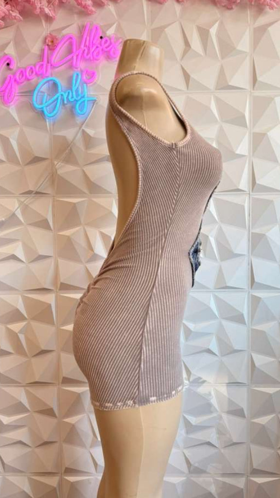 The Safety Pin Lightning Bolt Romper