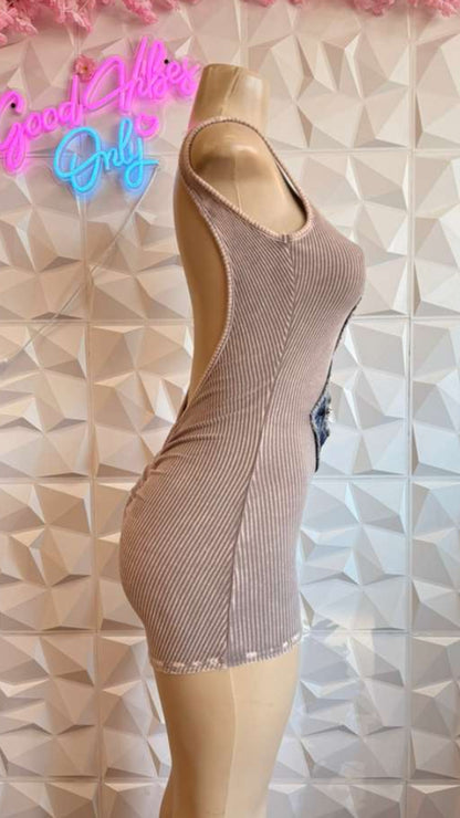 The Safety Pin Lightning Bolt Romper