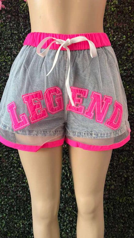Varsity Legend Double-Layer Mesh Athletic Shorts