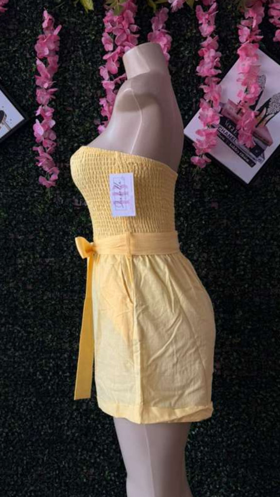 The Sunshine Smocked Romper