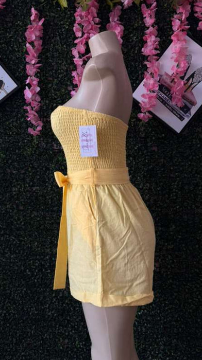 The Sunshine Smocked Romper