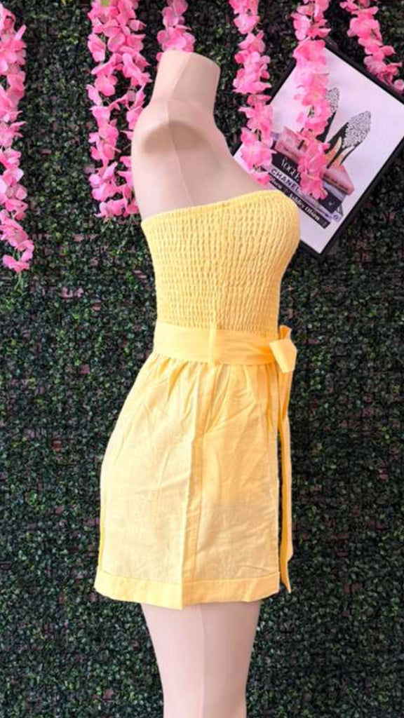 The Sunshine Smocked Romper