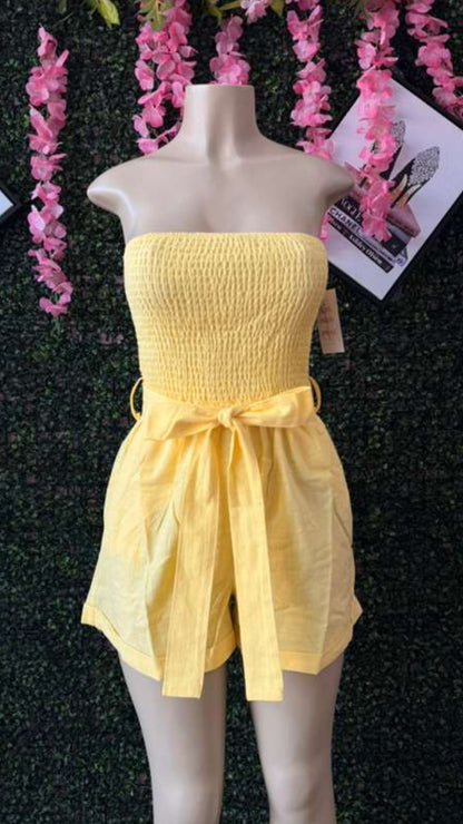 The Sunshine Smocked Romper