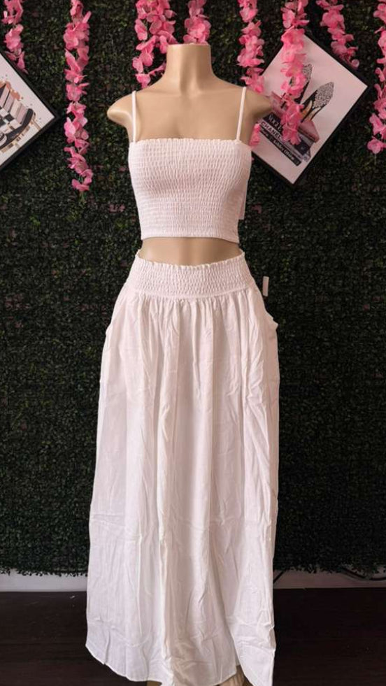 Island Escape Two-Piece Maxi Set
