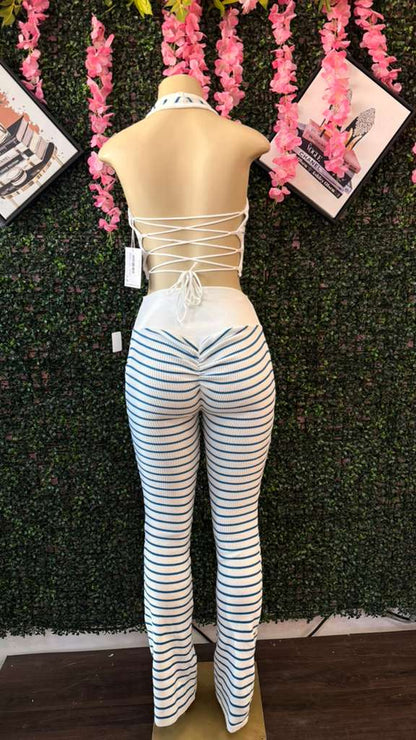 Malibu Bound Horizontal Striped Set