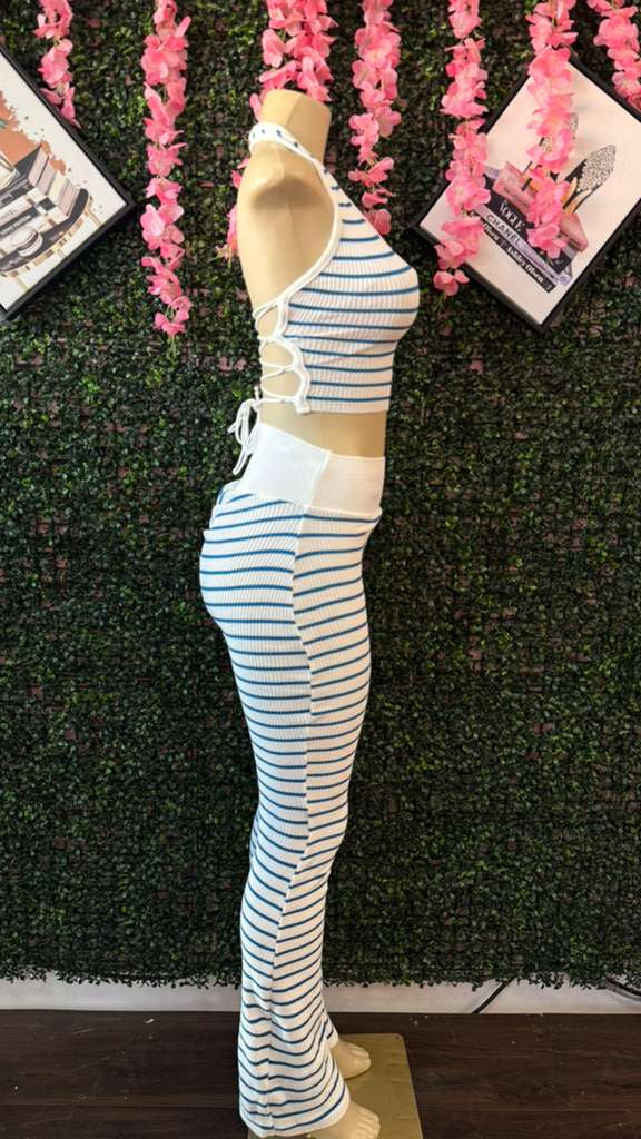 Malibu Bound Horizontal Striped Set