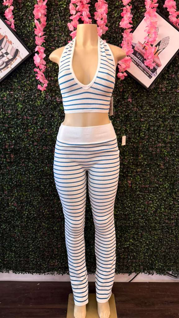 Malibu Bound Horizontal Striped Set