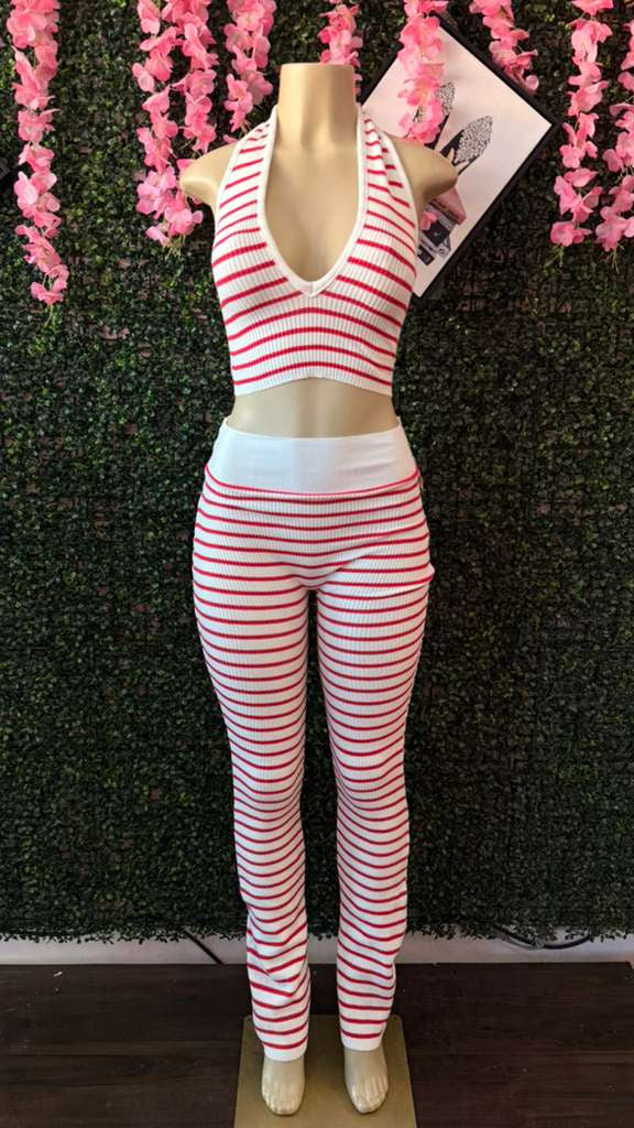 Malibu Bound Horizontal Striped Set