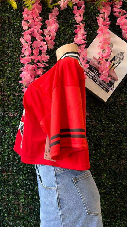 Money Dept Sequin Jersey Tee