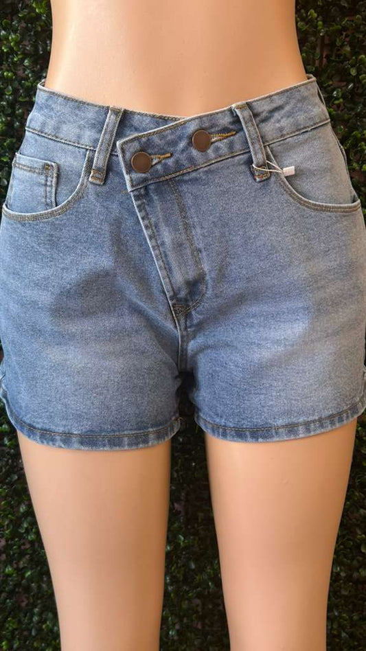 The Criss-Cross High Rise Shorts