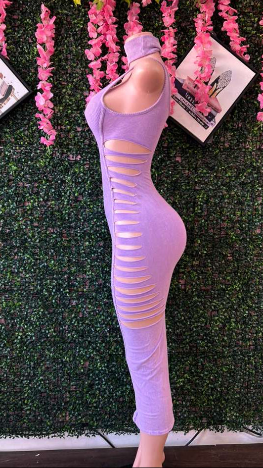 The Lavender "Snatched" Midi